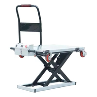 Plateforme élévatrice hydraulique électrique en acier de 300 kg, table élévatrice à ciseaux simple portable pour véhicules embarqués – Approvisionnement direct usine