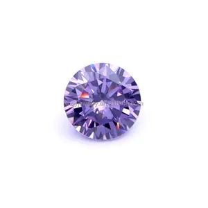 Ngô Châu nhà máy cung cấp bán buôn 5A 3A tổng hợp CZ cubic zircon đá Brilliant cut Loose Cubic Zirconia nhà máy giá