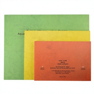 Bloc/Libro de Papel de Acuarela Baohong de 200g/300g, 20 Hojas, 100% Pulpa de Algodón, Calidad Artística, Hecho en China - Product Image 3