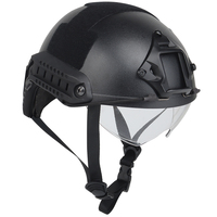 SIVI High Cut Casques Sports de plein air Chasse Tir Casco Tactico Head Équipement de protection Tactique Casque rapide avec lunettes