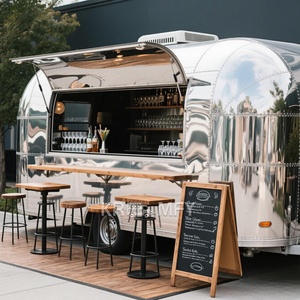 Remolques de Acero Inoxidable Personalizados para Helados, Camiones de Comida Totalmente Equipados, Carritos de Comida Móviles para la Calle - Product Image 5