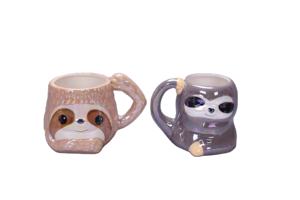 Linda ardilla de dibujos animados 3D Animal taza diseño moderno Taza de cerámica con mango para amantes del café té de la leche-para vacaciones cumpleaños Gif - Product Image 3