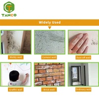 Ruang Tamu Kamar Tidur Latar Belakang Busa Bertekstur Putih Wallpaper Stiker Tahan Air Perekat Diri 3D Panel Dinding Dekorasi Interior
