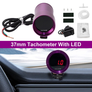 Jauge de vide numérique Cnspeed Dgt8106, capteur de pression avec boîtier violet de 37 mm pour usage automobile - Product Image 3