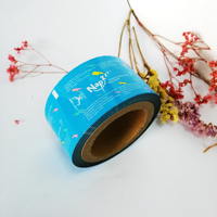 Papier d'aluminium métallisé, emballage en plastique laminé, emballage alimentaire Flexible, Film en rouleau