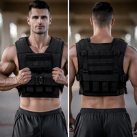 Chaleco con Peso para Entrenamiento de Fuerza, Alta Calidad, para Gimnasio en Casa, Correr al Aire Libre, Entrenamiento Táctico, Chalecos con Peso Ajustable