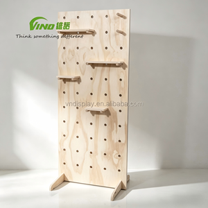 Pegboard blanc de 72 ", grand écran moderne, de haute qualité, avec crochet ou chevilles, pour magasin cadeau - Product Image 4