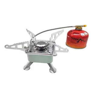 CE Factory Price Portable Automatic Gas-Fueled Folding Camp Stove For Outdoor Camping Travel Other Outdoor Activities