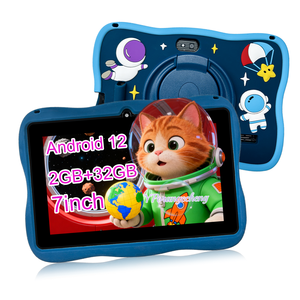 Nouvelle tablette 7 pouces Android 12 pour enfants avec double caméra, écran HD, 2 Go + 32 Go, USB-C - Meilleur jouet éducatif et cadeau du Black Friday - Product Image 1