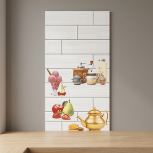 China Company 30x45cm Blanc Brillant 300x450mm Cuisine Hôtel Restaurant Intérieur Carreaux Muraux en Céramique 12x18 Pouces Carreau de Porcelaine - Product Image 1
