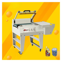 Machine de découpe et de scellage semi-automatique électrique 4030-L pour films rétractables, sachets de boissons, pochettes, canettes, cartons et films plastiques thermosoudables