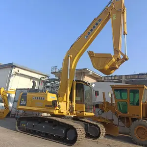 Máquina de escavadeira usada PC200-8, venda quente de máquinas usadas PC200-8 máquina escavadeira japonesa komatsu excavadeira usada