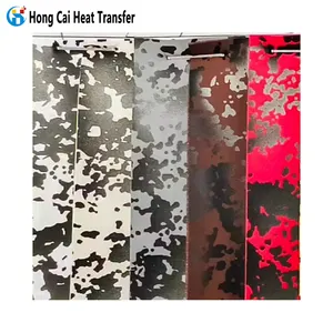 Hongcai 새로운 패션 실리콘 열 전달 사용자 정의 로고 3D 열 전달 인쇄 의류 두꺼운 열 전달 비닐