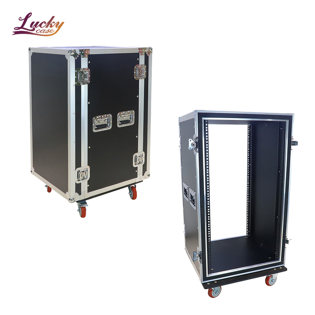 Heavy-Duty Storage Road Case Shockproof 20U Rack Case High Quality Flight Case