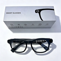 Nouvelles lunettes intelligentes IA 2026 : appels vidéo et traduction vocale en temps réel, caméra HD 8MP, résolution 1080P, double haut-parleur