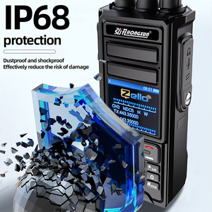 วิทยุสื่อสารแบบสองย่านความถี่ (VHF/UHF) ระยะ 5000 กม. รุ่น HX <span class=keywords><strong>HP888</strong></span> - รองรับ Zello, กันน้ำระดับ IP68 พร้อม GPS, WiFi และบลูทูธ - Product Image 4