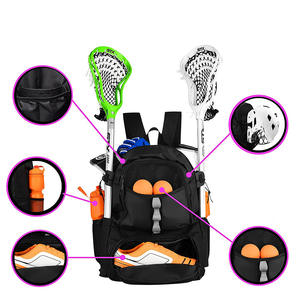 Sac de hockey sur gazon de grande taille pour étudiants, sac à dos de crosse avec compartiment pour chaussures, sac d'équipement de crosse de haute qualité - Product Image 6