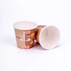 Fabrika Özel Logolu Paket Servis Özel Kullanımlık Tek Kullanımlık Bardaklar - Product Image 3