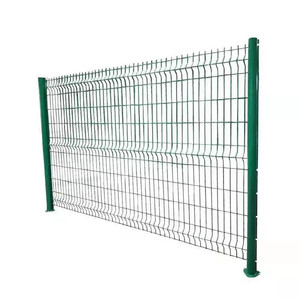 Ngoài trời Vườn hàng rào trang trại hàng rào PVC tráng cong 3D hàng rào bảng điều chỉnh <span class=keywords><strong>4</strong></span>-6 mét Đường kính dây mạ kẽm tấm - Product Image 2