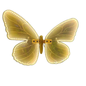Lumières LED Papillon 3D, Décorations de Noël, Éclairage de Bureau, Décoration de Jardin Scénique avec Mouvement, Ailes Dynamiques - Product Image 2