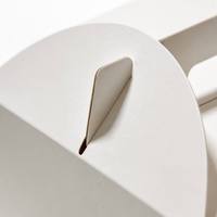 Boîte à emporter jetable en papier kraft de qualité alimentaire, résistante à la graisse et à l'eau, pour fast-food, gelée, sushi, nouilles, sucre