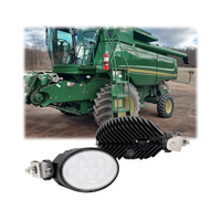 Nouvelle lampe de travail LED ovale pour tracteur John Deere AH212523 RE181281, lampe de travail LED à large faisceau