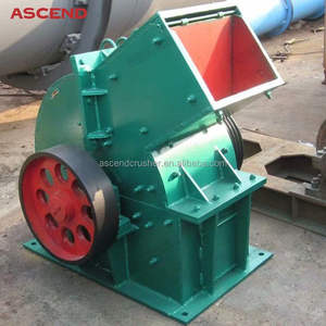 Glas zerkleinerung maschine China Hammer Brecher mühle hergestellt in Shanghai für Stein ton und Golderz - Product Image 2