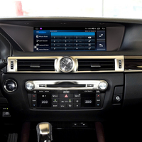 Autoradio Android QLED Premium 12,3 pouces pour Lexus GS 2012-2020, 8 cœurs, CarPlay sans fil, Plug & Play, navigation GPS, écran tactile