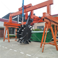 Machine de tournage de roulette d'équipement de tournage de compost de roue de Offre Spéciale d'usine pour la production d'engrais organique à grande échelle