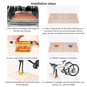 Support <span class=keywords><strong>de</strong></span> fixation <span class=keywords><strong>pour</strong></span> fourche <span class=keywords><strong>de</strong></span> vélo, support <span class=keywords><strong>de</strong></span> fixation rapide <span class=keywords><strong>pour</strong></span> <span class=keywords><strong>toit</strong></span> <span class=keywords><strong>de</strong></span> voiture, clip fixe, support en aluminium, support <span class=keywords><strong>de</strong></span> stationnement modifié <span class=keywords><strong>pour</strong></span> vélo - Product Image 5