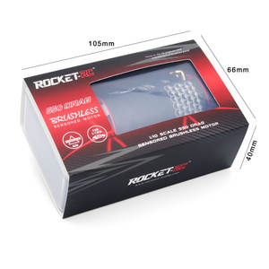 Motor Surpass Rocket-RC 550 de 4 Polos con Sensor, Motor de Arranque sin Preparación (6500kV) para Autos de Carreras de Arranque 1/10 DR10 Losi 22s - Product Image 2