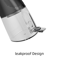 Hydropulseur dentaire portable rechargeable IPX7 avec réservoir d'eau de 170 ml pour les dents, les gencives et les appareils dentaires