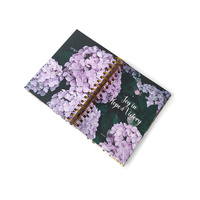 Fabrication sur mesure d'un agenda mignon rose, impression personnalisée, agenda de mariage 2025, agenda spirale avec boîte cadeau