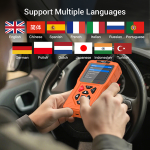 新製品 バイク診断ツール 兼 自動車用OBD2スキャナー 故障コードのクリア/読み取り ECUリセット 全車種対応 OBD2 スキャナー 診断ツール - Product Image 4