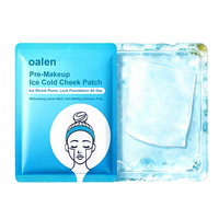 Masque en tissu rafraîchissant Luxfume Private Label pour les joues, à la menthe citronnée, pour une peau plus ferme et anti-ternissement, soin estival