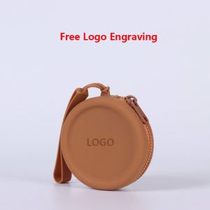 Bolsa de Silicona con Logotipo Grabado Personalizado en Stock, Mini Monedero con Cremallera para Llaves, Auriculares, Lápiz Labial, Grabado de Marca Gratuito - Product Image 4