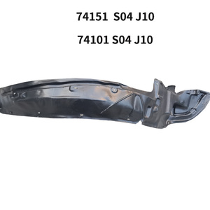 Guardabarros Interior Delantero de Plástico Negro para Honda Civic 1996-2000, Pieza de Repuesto - Product Image 2