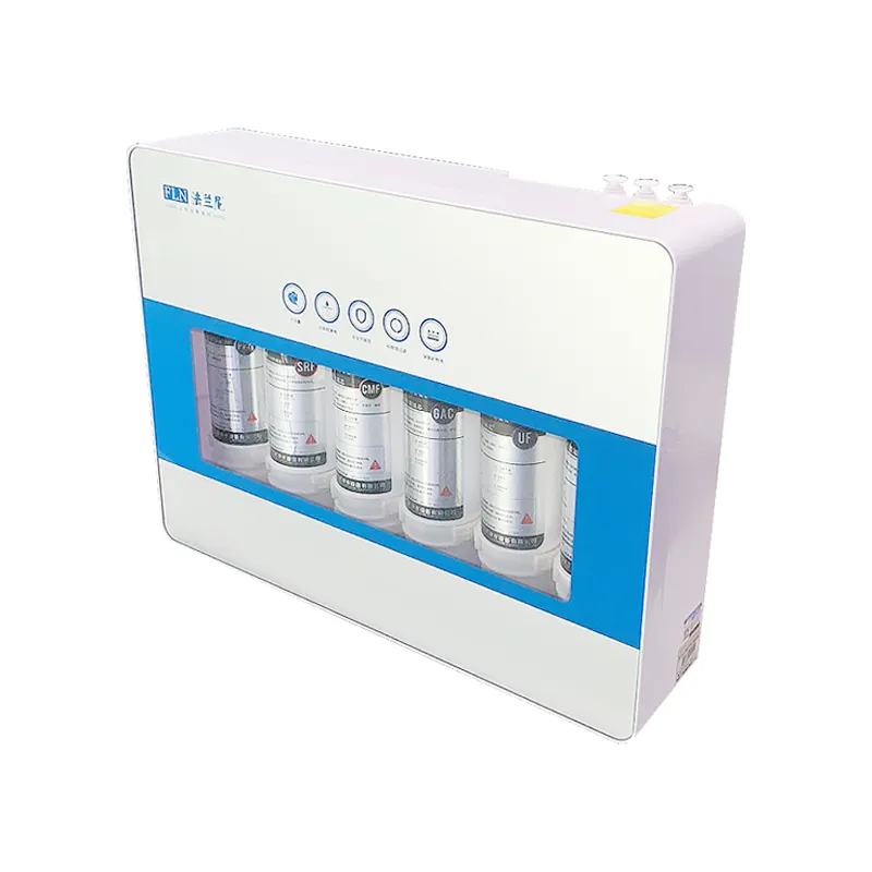 CE Certificated 6 Stages Domestic Water Filter Under Counter Ultrafiltration Uf Water Treatment Automatic Filter