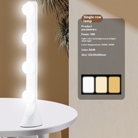 Lumière d'appoint tricolore 6000K lumière du jour CRI 90 dimmable IP33 avec garantie 1 an pour le streaming en direct destinée aux influenceurs et à l'utilisation sur ordinateur de bureau