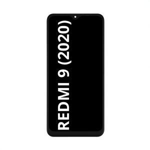 Pantalla completa con marco para Redmi 9 (2020), repuesto de ensamblaje de pantalla LCD - Product Image 1