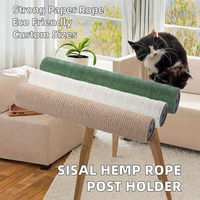 Poteau à gratter pour chat en sisal et jute, écologique, naturel, colonne d'escalade de remplacement pour chats, jeu interactif moderne
