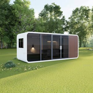 <span class=keywords><strong>Casa</strong></span> Prefabbricata Modulare in Acciaio dal Design Moderno, Impermeabile, Ecologica e Durevole, Pronta all'Uso per Hotel e Uffici, Struttura in Acciaio - Product Image 1