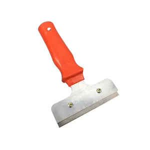 Rubber Handle Plastic Razor Cleaning Blade Scrapers Metal Paint Remove Glue Scraper with Blade