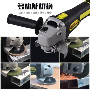 Industrial Grade <b>Power</b> <b>Tools</b> Brushless Motor Li-ion Battery Cordless Angle Burnisher Mini Cutter - Product Image 4