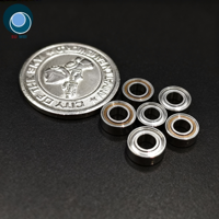 Roulement miniature SR144ZZ 3.175*6.35*2.38mm en acier inoxydable avec double protection anti-poussière pour pièce à main dentaire haute vitesse - Vente en gros