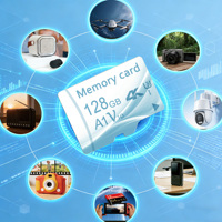 Tarjeta de Memoria SD OEM de Alta Velocidad C6 C10 U1 U3 100% de Capacidad Completa 1GB 2GB 4GB 8GB 16GB 32GB Tarjeta TF 64GB 128GB con Adaptador