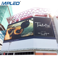 MPLED Display P10 extérieur publicité commerciale HD écran géant signe étanche haute luminosité bonne qualité LED panneau vidéo