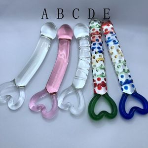 Jouet sexuel anal en verre pour femmes, baguette de masturbation pour <span class=keywords><strong>plaisir</strong></span> intime - Product Image 2