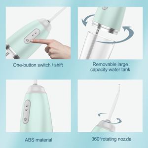 Irrigador Bucal Eléctrico Inalámbrico Portátil Recargable TAHATH IPX6 a Prueba de Agua para Exportación Mundial - Product Image 5