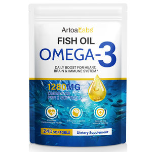 ArtoaLabs Integratore per la <span class=keywords><strong>Salute</strong></span> di <span class=keywords><strong>Cuore</strong></span>, Cervello <span class=keywords><strong>e</strong></span> Sistema Immunitario, 240 Capsule Molli, Vitamina <span class=keywords><strong>E</strong></span>, EPA, DHA, Olio di Pesce Omega-3 di Acque Profonde - Product Image 3